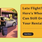How late can you pick up the rental car at the airport